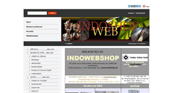 Desktop Screenshot of indowebshop.nl